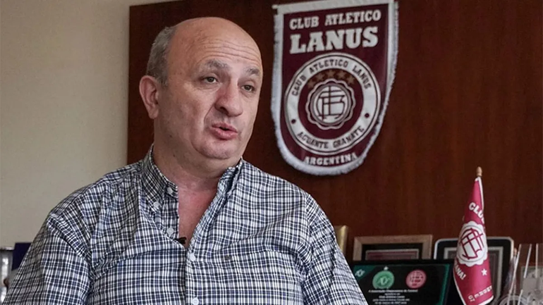 El desesperado pedido del presidente de Lanús contra el árbitro del partido vs Rosario Central