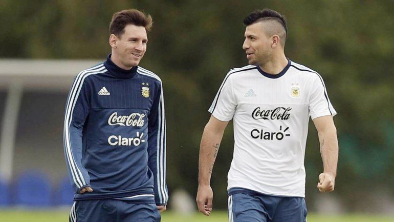 Agüero y Messi comparten siempre las concentraciones.