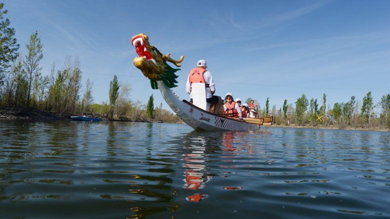 Las integrantes de Rosas del Limay