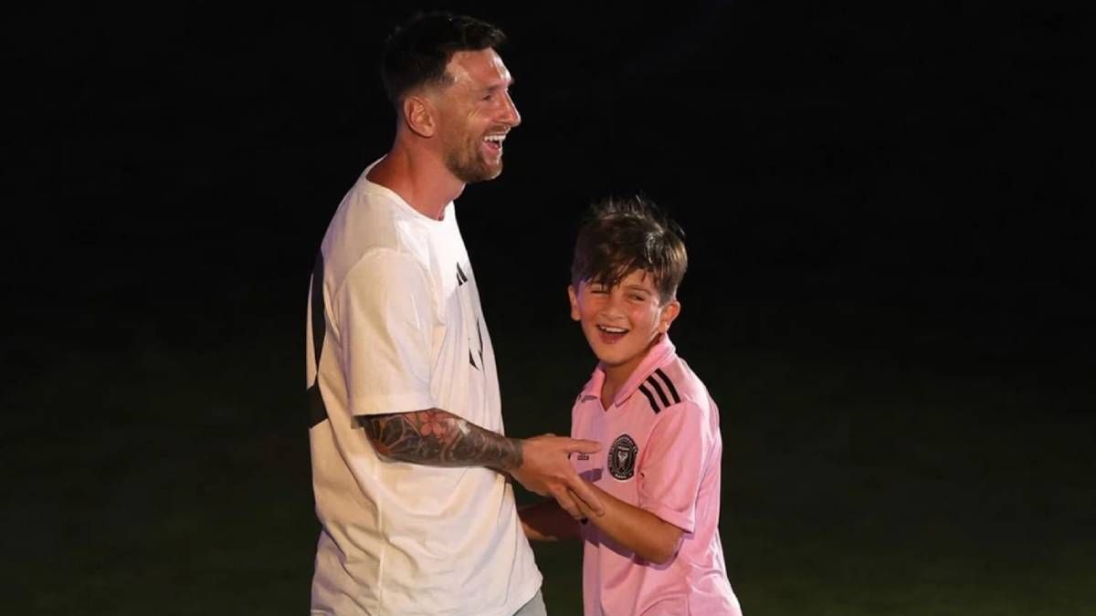 La tremenda respuesta de Messi sobre los rumores del pase de Thiago, su hijo, al Barcelona