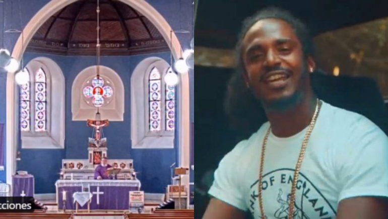 Twitter: un sacerdote reprodujo por accidente una canción de rap en plena misa
