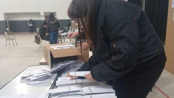escrutinio votos escuela neuquen