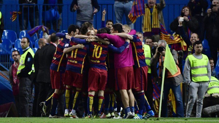 Barcelona salió campeón de la Copa del Rey tras vencer a Sevilla