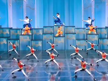 &nbsp;La impresionante exhibición de artes marciales de los robots en el marco de los festejos por el Año Nuevo lunar en China.