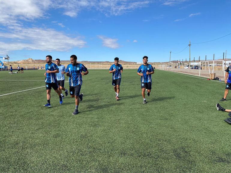 El León inició la pretemporada para competir en el Federal A. Foto: Prensa Deportivo Rincón.