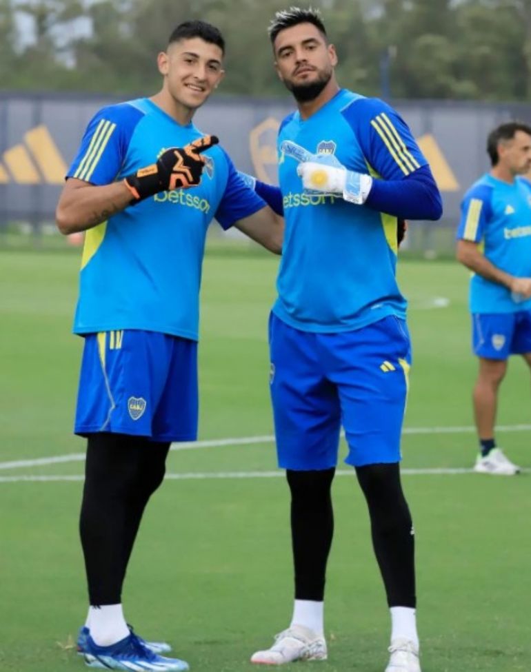 Chiquito Romero y Leandro Brey Chiquito Romero y Leandro Brey