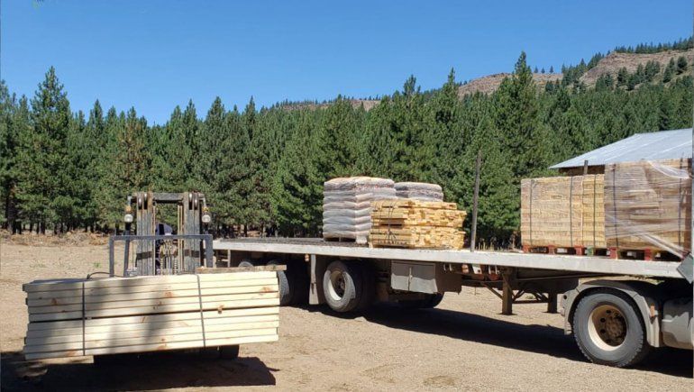 El parador turístico de Manzano Amargo va tomando forma