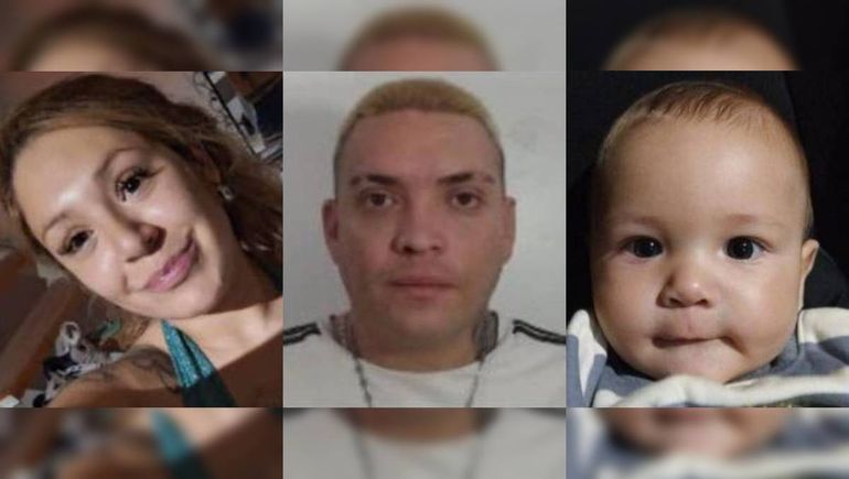 Alerta Nati por una mujer y su bebé desaparecidos: suman a su pareja en la búsqueda