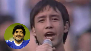 Luciano Pereyra señaló el día que le cantó a Maradona como uno de sus mejores dias Luciano Pereyra señaló el día que le cantó a Maradona como uno de sus mejores dias