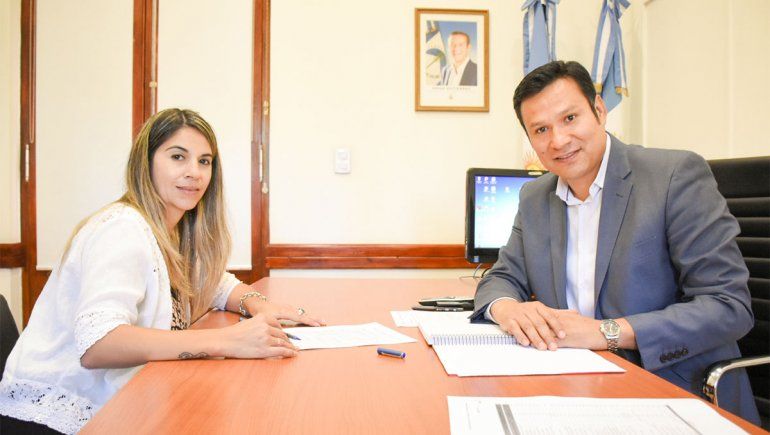 Gestionan aportes para diversas obras en Octavio Pico