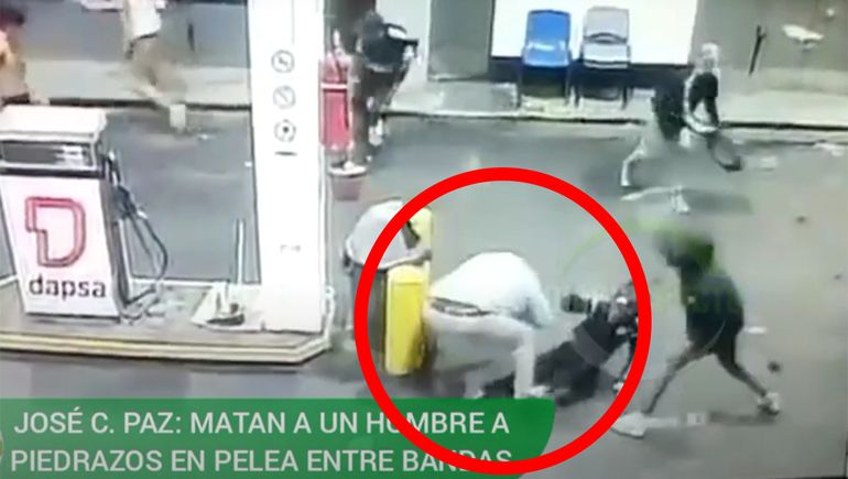 Video: intentó detener una pelea y una patota lo asesinó a golpes