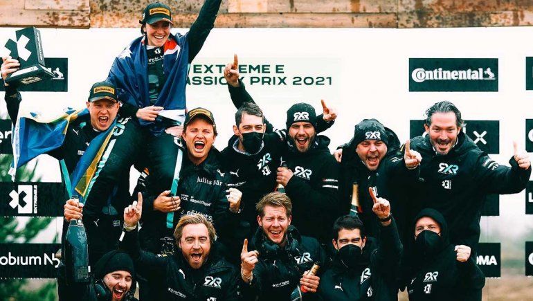 Nahuel Viano es el argentino que se consagró campeón en la Extreme E