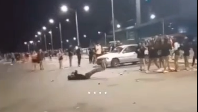 Video: golpes y hasta disparos en el Último Primer Día en Neuquén