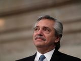 Alberto Fernández abrió las sesiones en el Congreso Nacional en Buenos Aires. REUTERS/Agustin Marcarian/File Photo/File