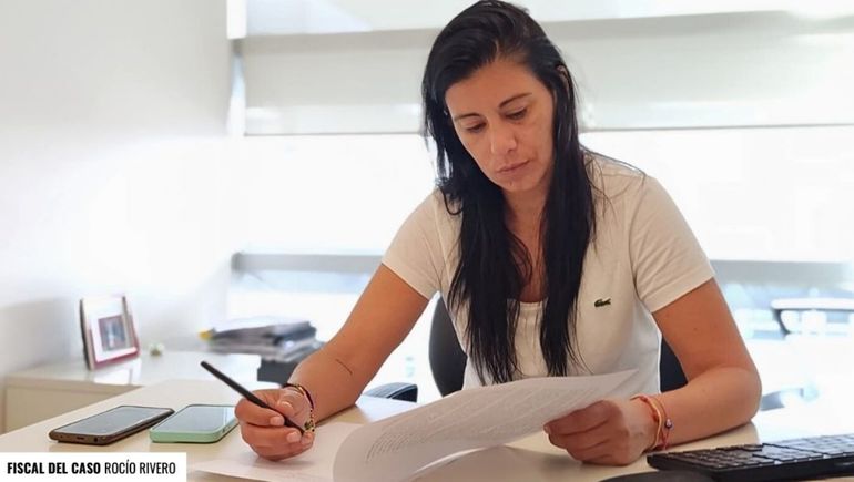 La fiscal del caso de Rincón de los Sauces, Rocío Rivero. MPF