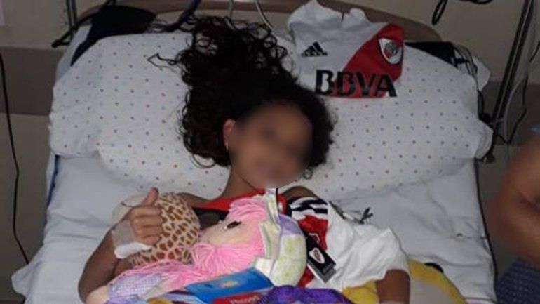 El inmenso gesto de River y Ponzio con una nena apuñalada en Buenos Aires