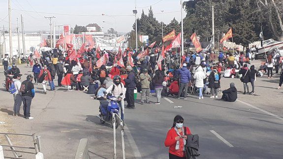 Cortes de ruta en la provincia.