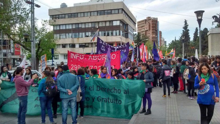 Se movilizaron para exigir la despenalización del aborto