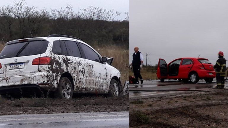 Ruta 22: dos neuquinas resultaron heridas en un choque frontal cerca de Río Colorado