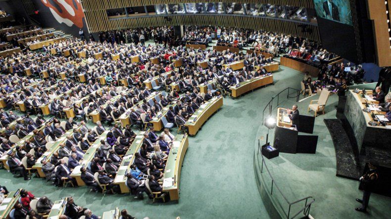 La Asamblea General de la ONU, en Nueva York.