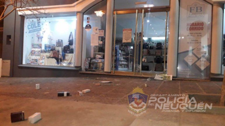 Lo detuvieron tras intentar robar en una farmacia en el centro