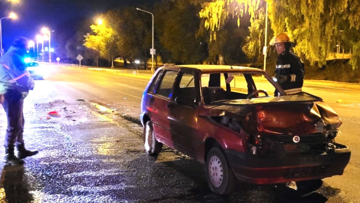Un choque en la Ruta 7 dejó dos heridos: investigan las causas