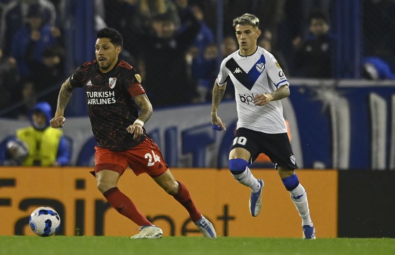 Tras igualar ante Vélez, River salió de los puestos de clasificación a la Copa Libertadores 2023.