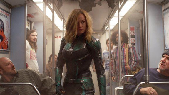 Capitana Marvel llevó a los cines a medio millón de personas