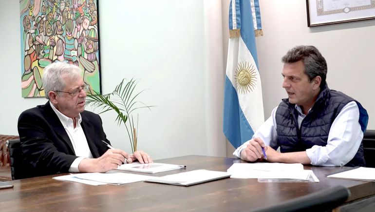 Rubinstein y Massa esperan avances con el FMI en los próximos días.