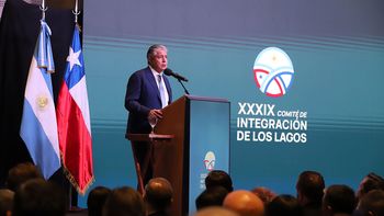 Rolando Figueroa al inaugurar el Comité de Integración de los Lagos / Foto Rolando Figueroa al inaugurar el Comité de Integración de los Lagos / Foto