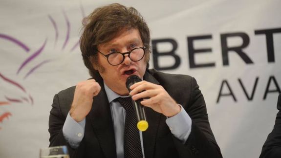 Javier Milei, en plena reorganización de su espacio de cara al balotaje.