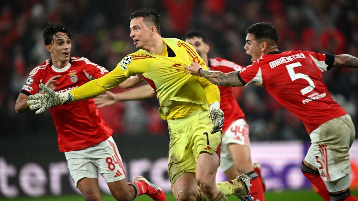 Benfica hizo historia en la Champions League.