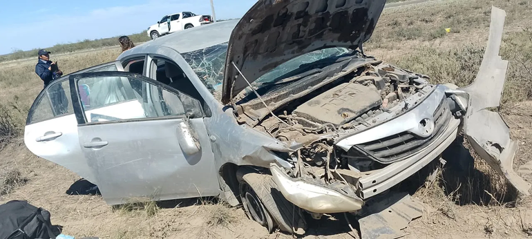 El accidente ocurrió en la ruta 250