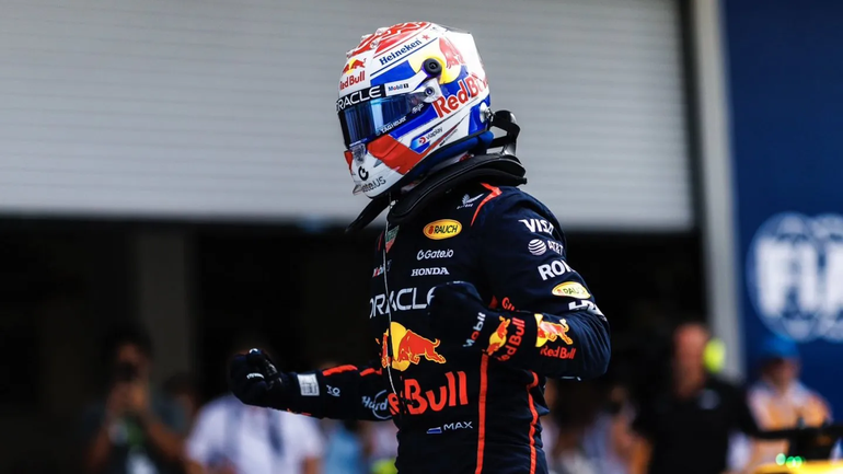 Max Verstappen largará en la pole en Miami.