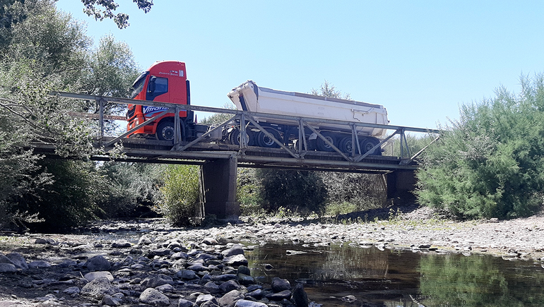 La sequía le da el último golpe al arroyo Covunco