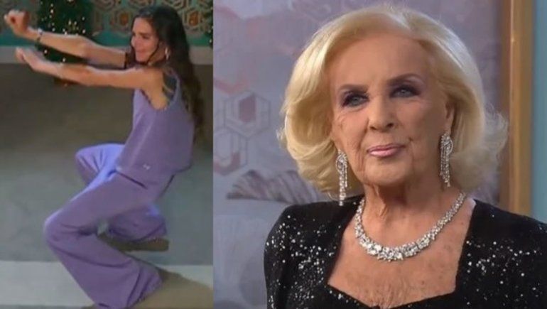 Mirtha defendió la puteada de Juana y recordó su carajo, mierda