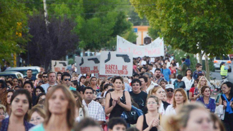 Para que no te pase: Neuquén también marcha contra la inseguridad