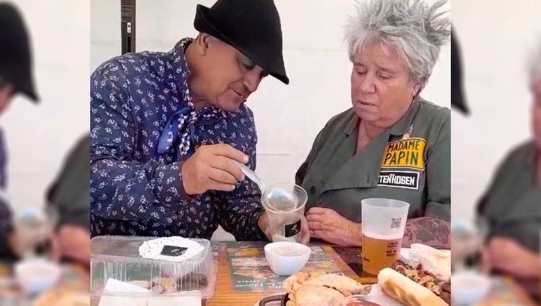 Norte neuquino: Moncho Cocina y Madame Papín prepararon la tradicional chupilca