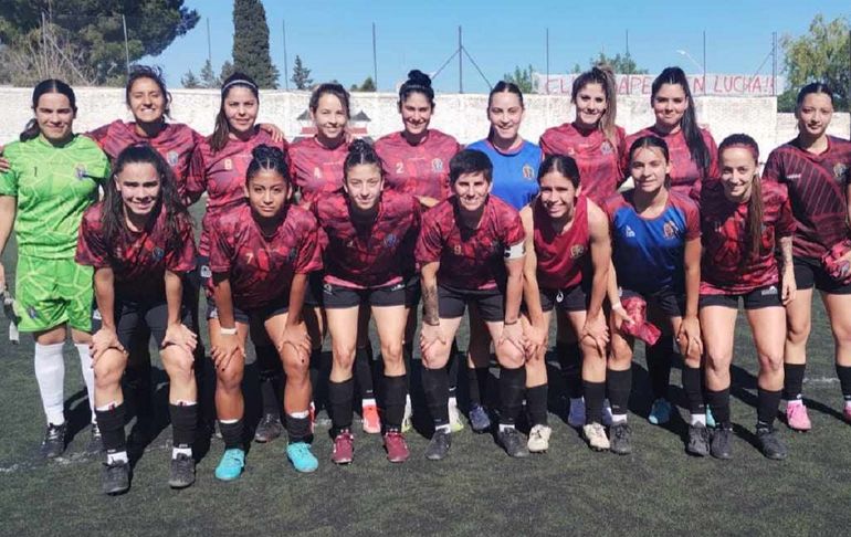 Fútbol Femenino: Deportivo Confluencia y otro histórico partido frente a San Lorenzo de Almagro