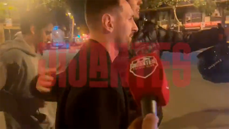 Video: la reacción de Messi cuando le preguntaron si quería volver al Barcelona