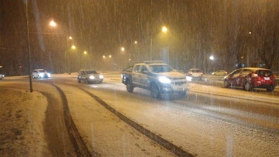 Temporal de nieve: varados