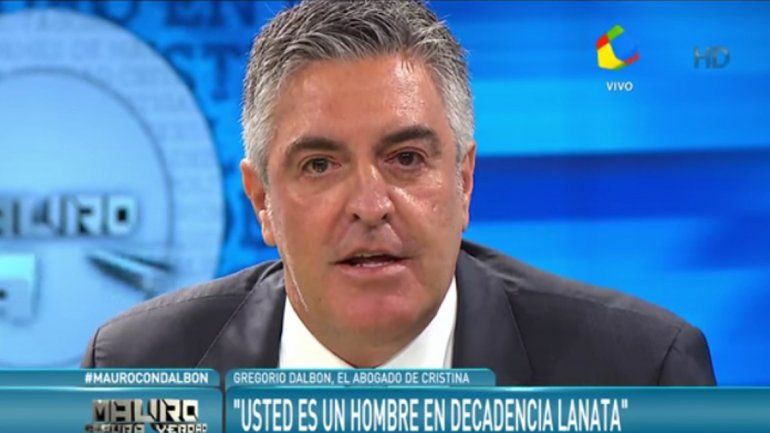 El letrado declaró que no le tiene miedo al periodista