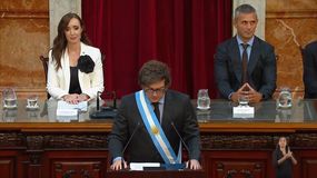 Tensión entre Javier Milei y Victoria Villarruel: el saludo que no fue, el plano corto y el reto del final