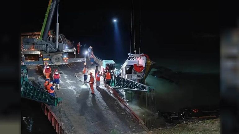 La embarcación fue localizada a unos 48 kilómetros al sur de Yerápetra