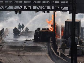 Al menos 17 personas resultaron heridas.&nbsp;
