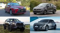 Toyota Yaris, Fiat Cronos, Toyota Hilux y Peugeot 208 pelean por ser el modelo más vendido del año. Toyota Yaris, Fiat Cronos, Toyota Hilux y Peugeot 208 pelean por ser el modelo más vendido del año.