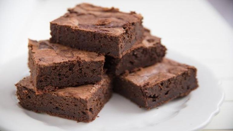 Brownies saludables, una receta super fácil. Brownies saludables, una receta super fácil.