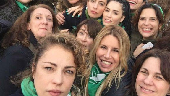 Las famosas verdes prometen seguir la lucha