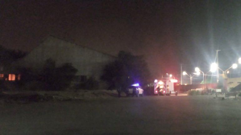 Susto en una cristalería de Plaza Huincul por un principio de incendio