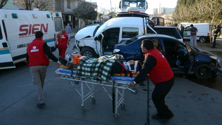 Alrededor de 230 choques se registran por mes en las calles de la ciudad de Neuquén